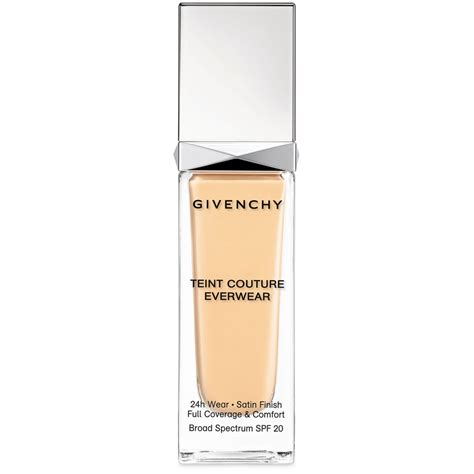 givenchy teint couture everwear foundation silicone|givenchy teint couture fluid foundation.